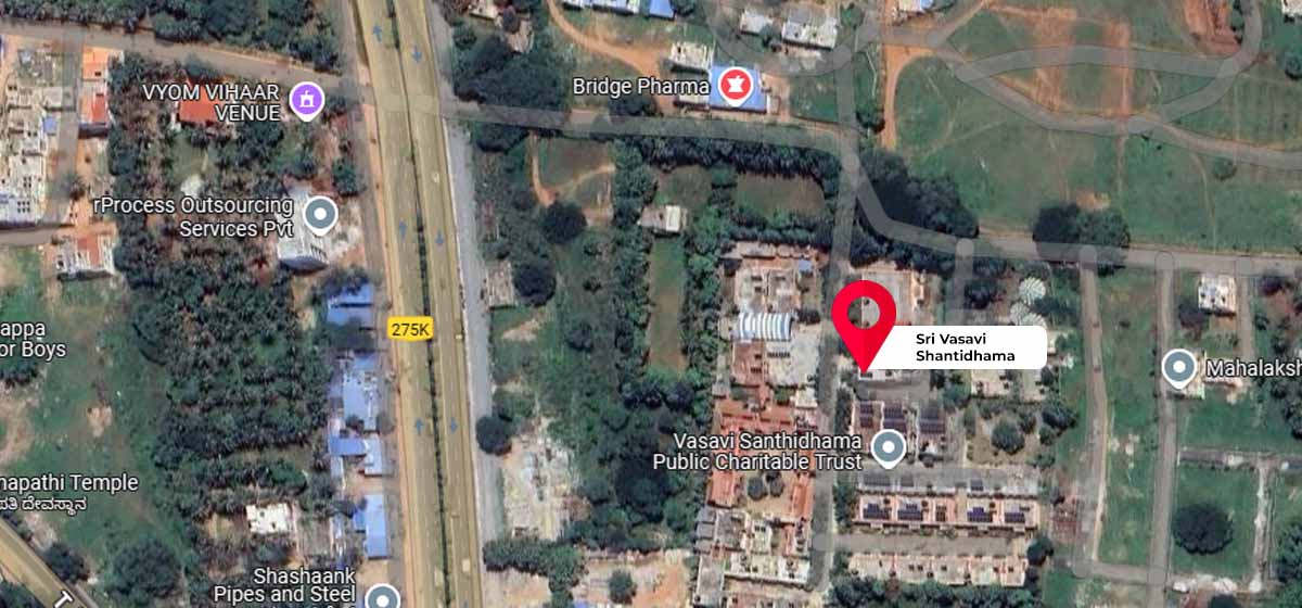 Sri Vasavi Shantidhama google map location