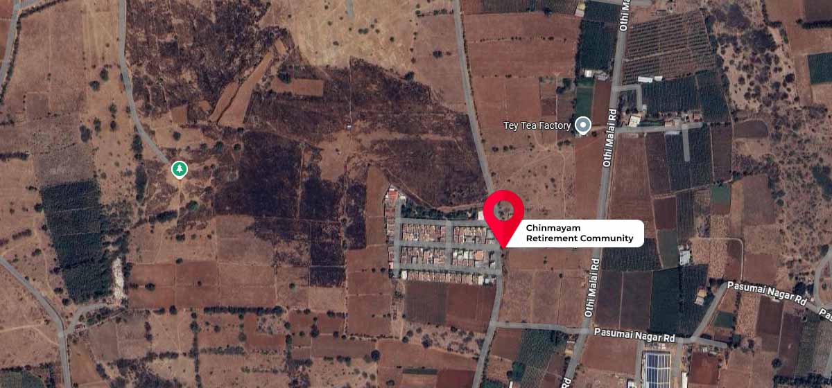 Chinmayam Retirement Community google map location