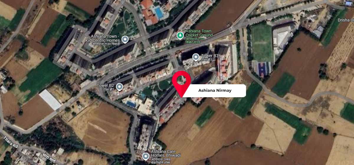Ashiana Nirmay google map location