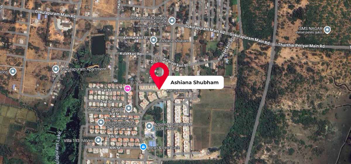 Ashiana Shubham google map location
