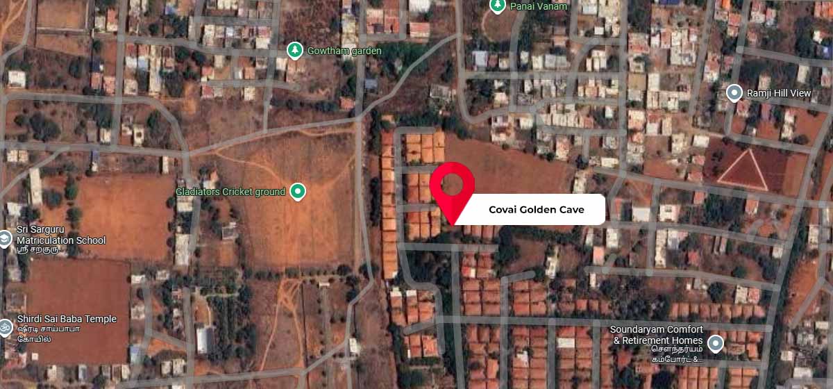 Covai Golden Cove google map location