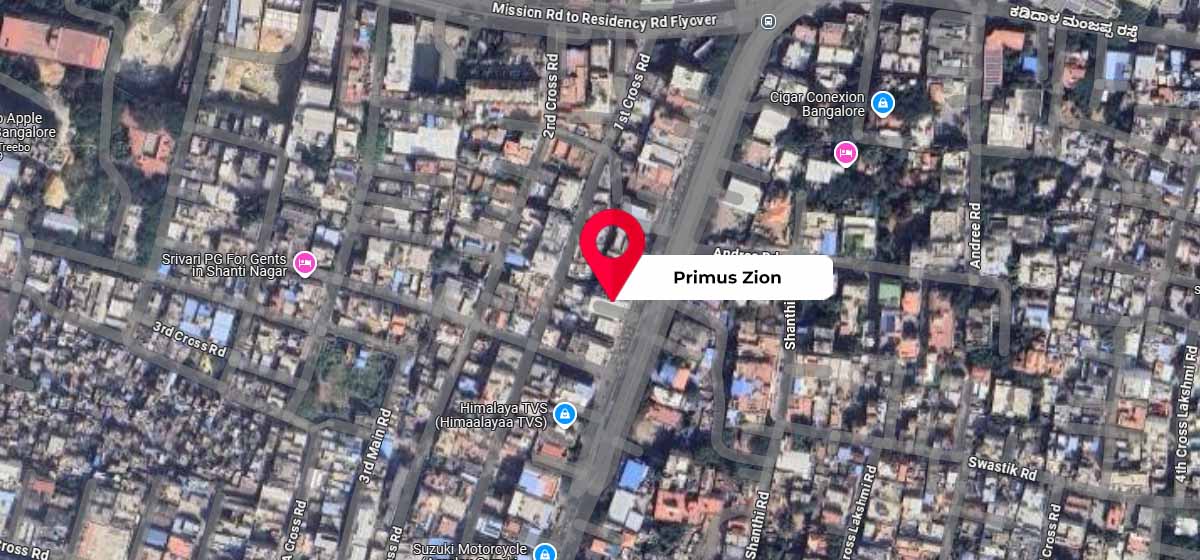 Primus Zion google map location