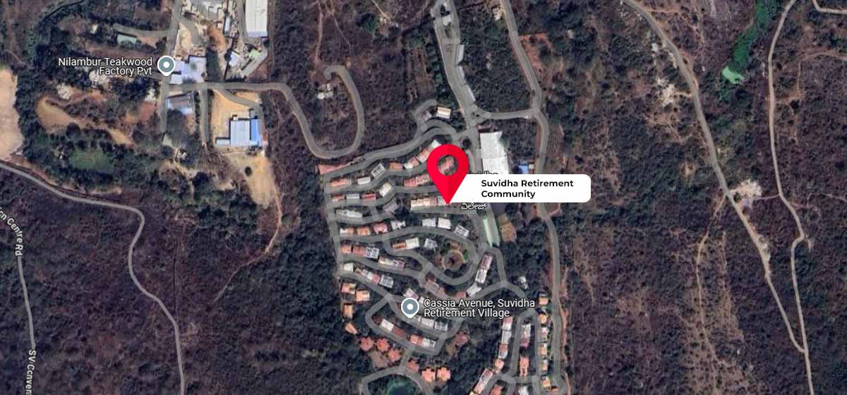 Suvidha Retirement Community google map location