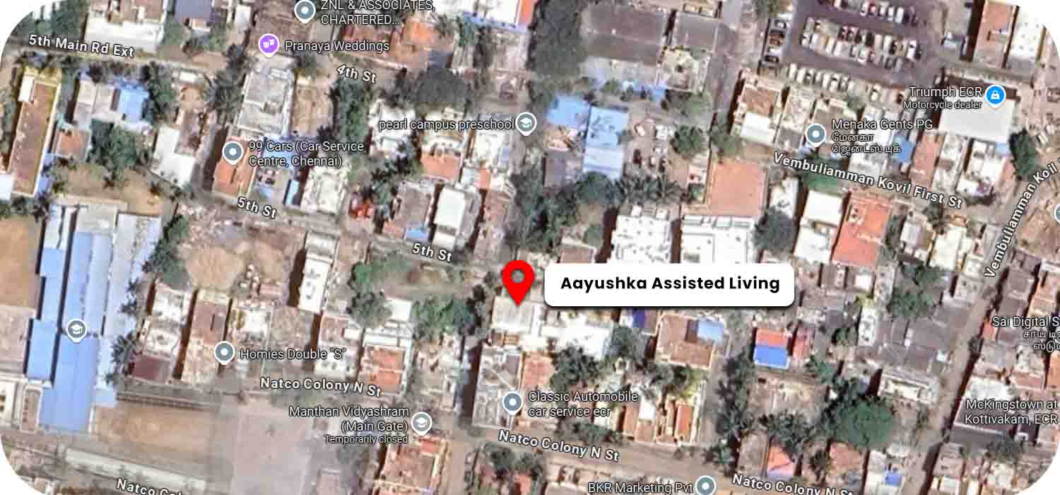 Aayushka Assisted Living google map location