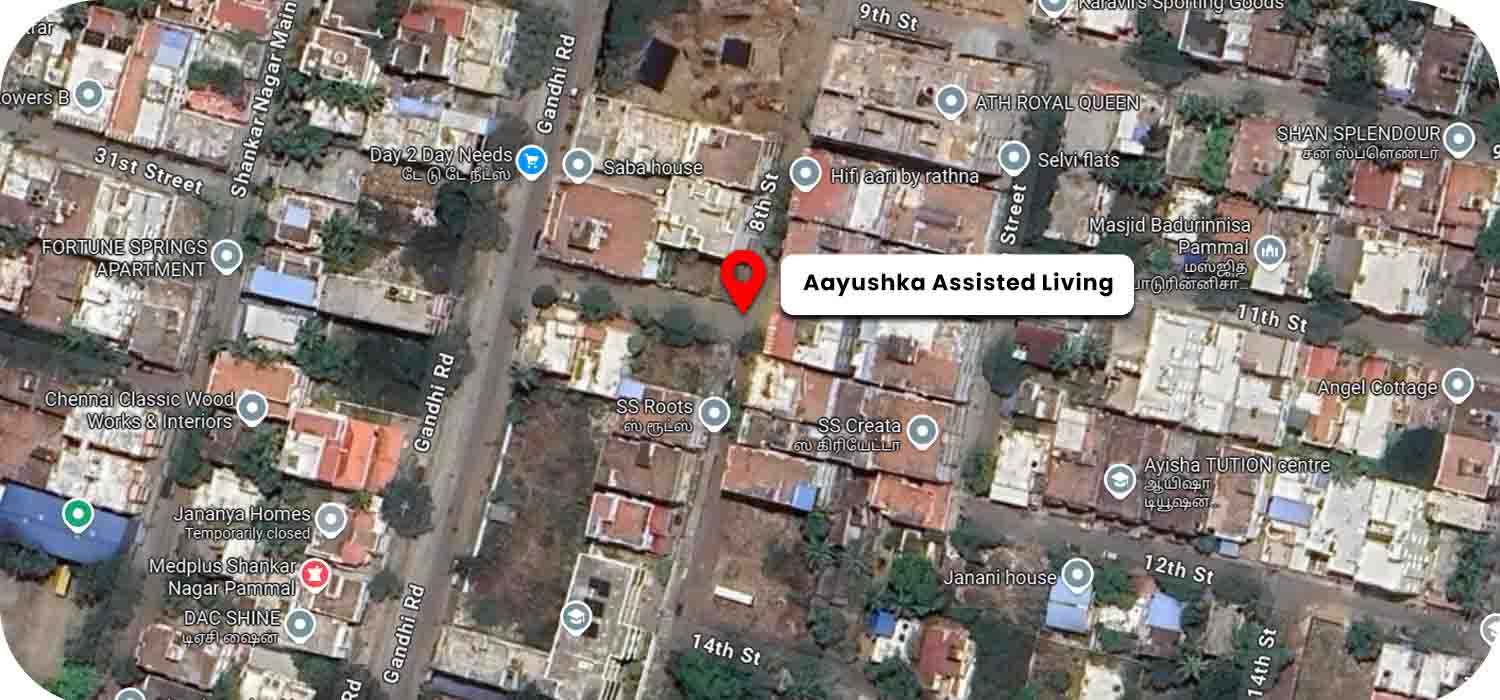 Aayushka Assisted Living google map location