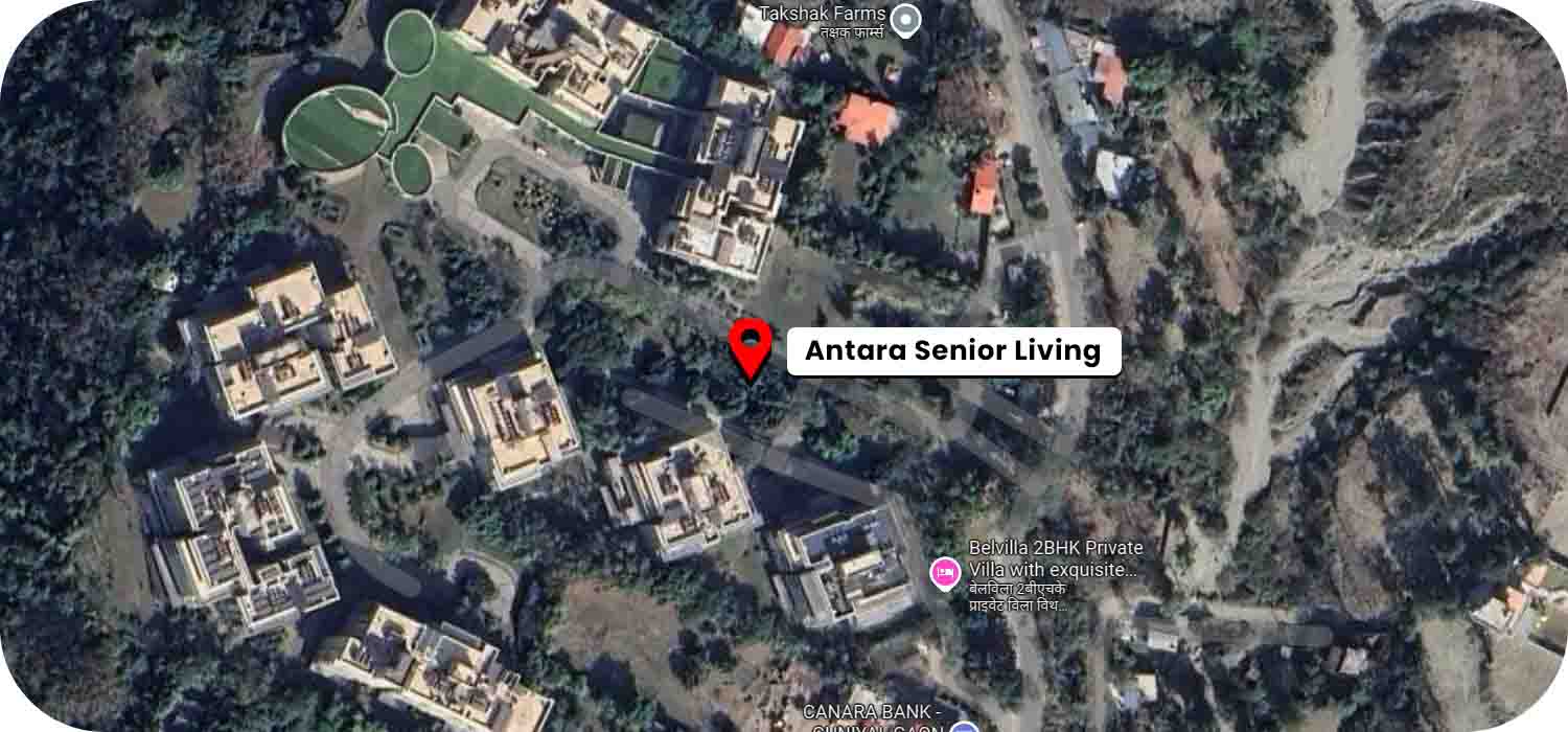 Antara Senior Living google map location