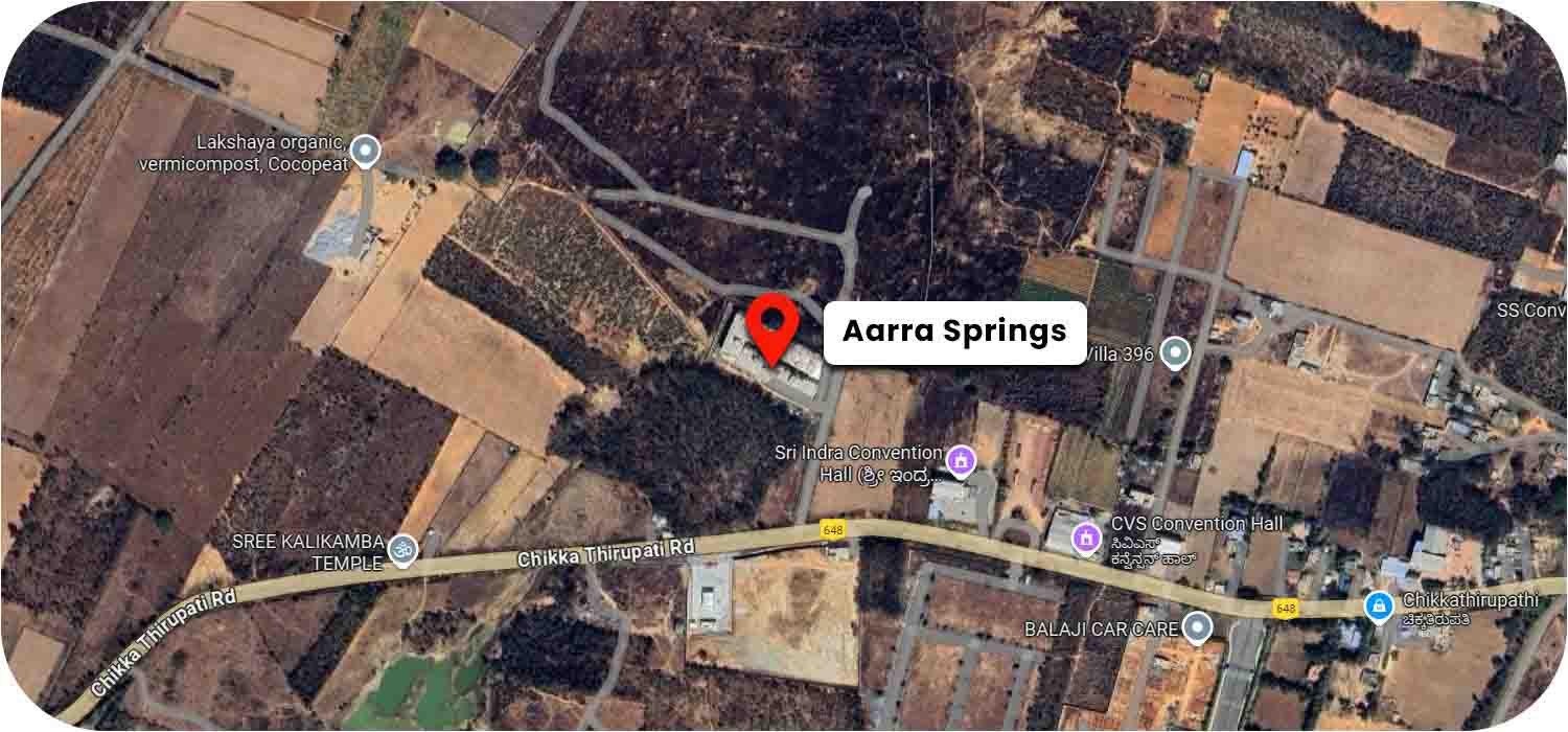 Aarra Springs google map location