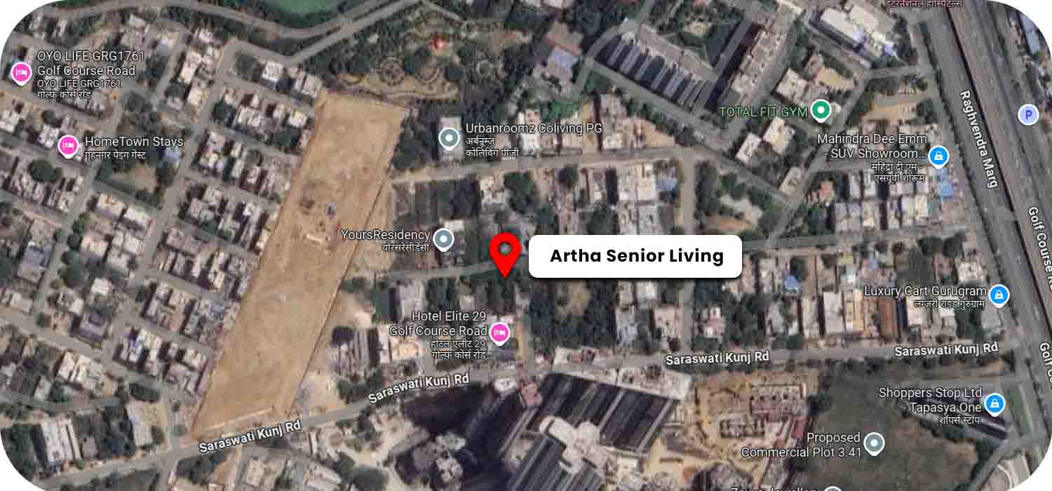 Artha Senior Living google map location