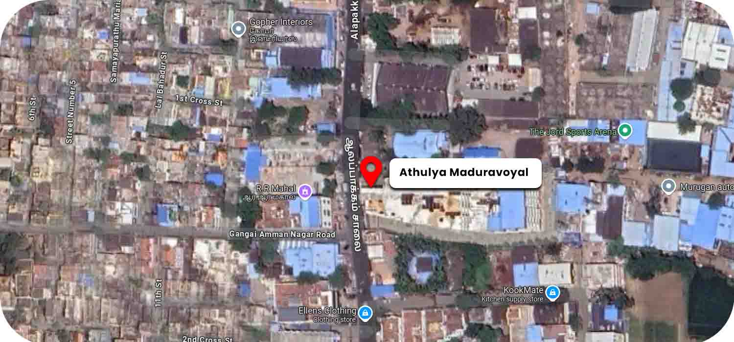 Athulya Maduravoyal google map location