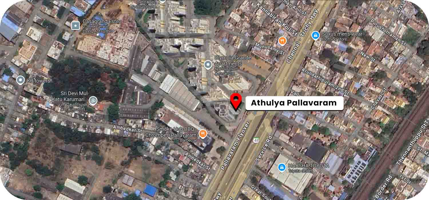 Athulya Pallavaram google map location