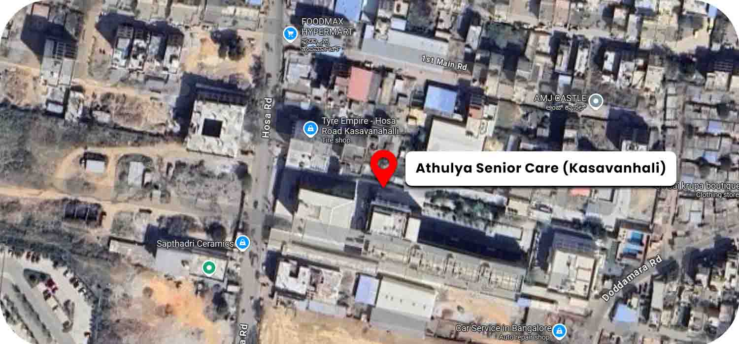 Athulya Senior Living (Kasavanahalli) google map location