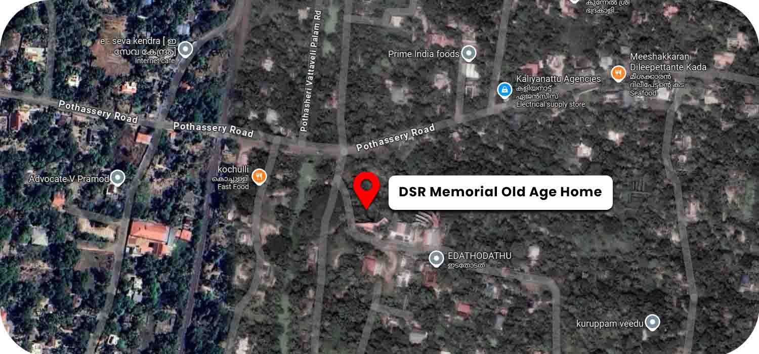 DSR Memorial Old Age Home google map location