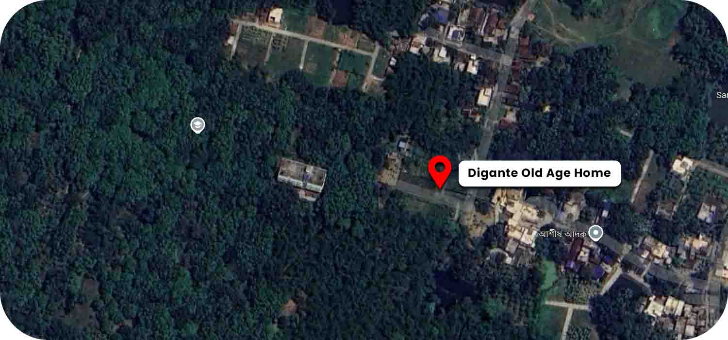 Digante Old Age Home google map location