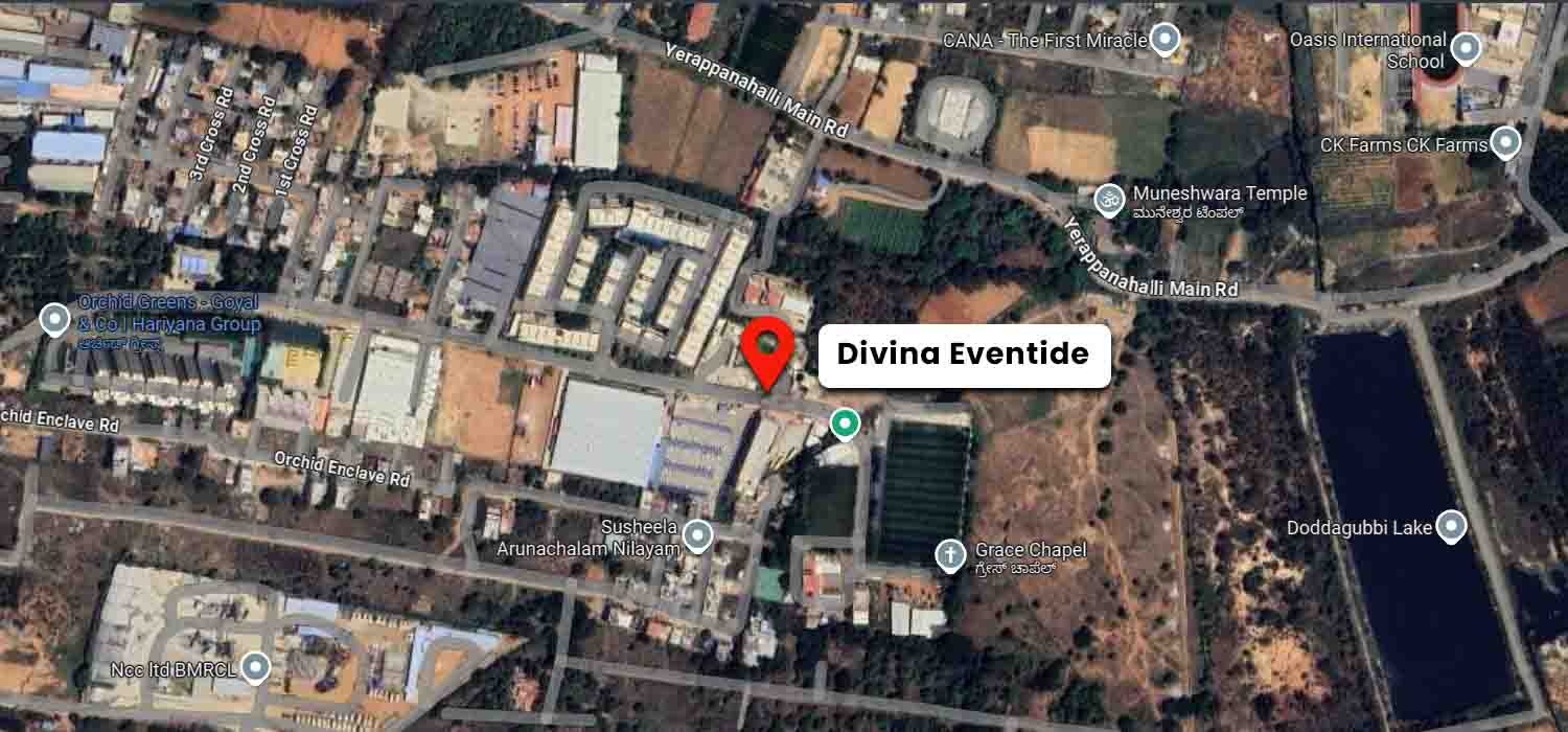 Divine Eventide google map location