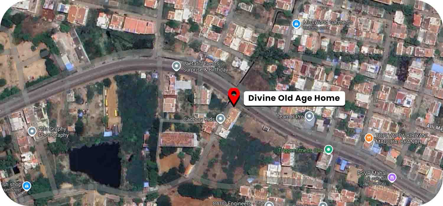 Divine Old Age Home google map location