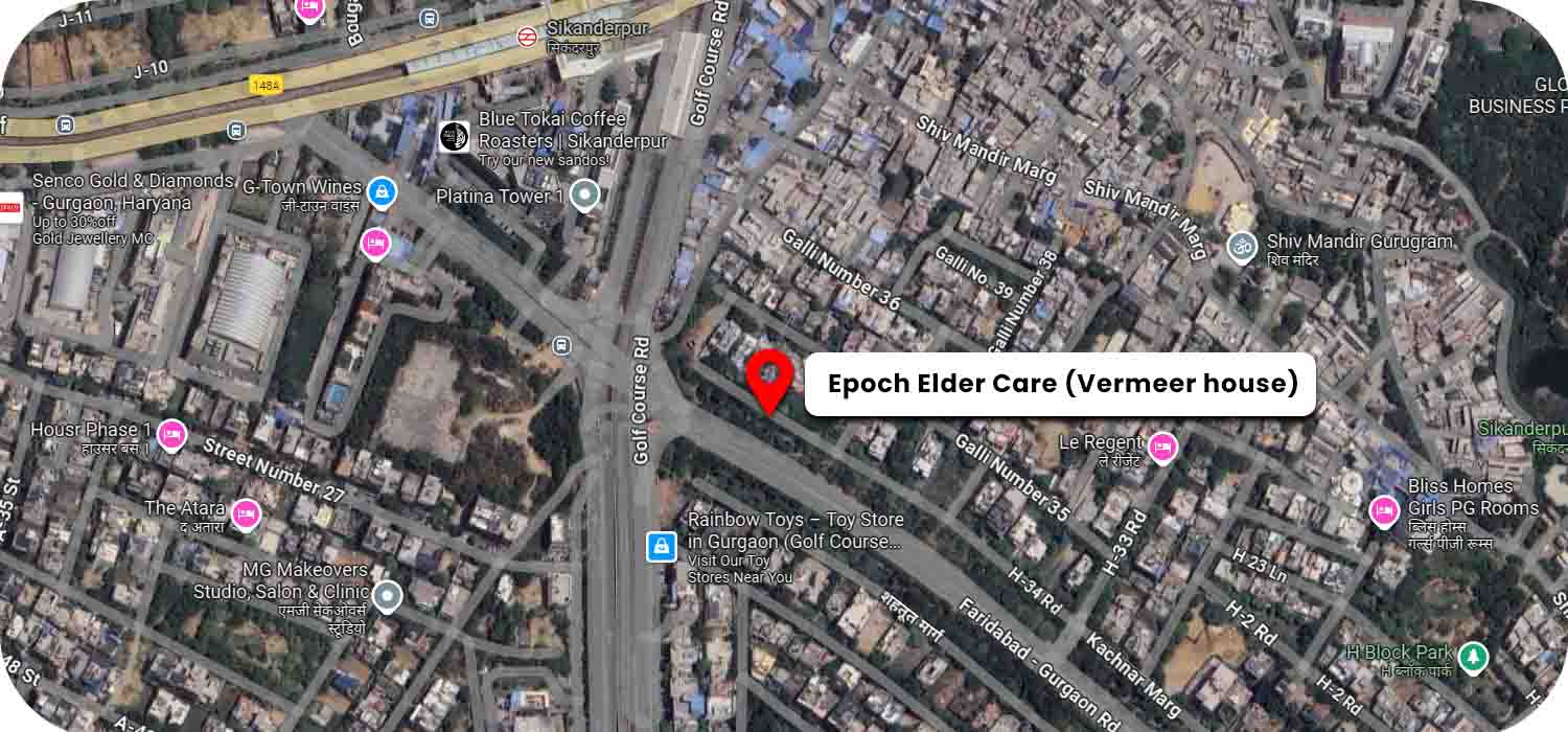 Epoch Elder Care (Vermeer house) google map location