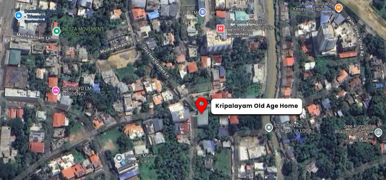 Kripalyam Old Age Home google map location
