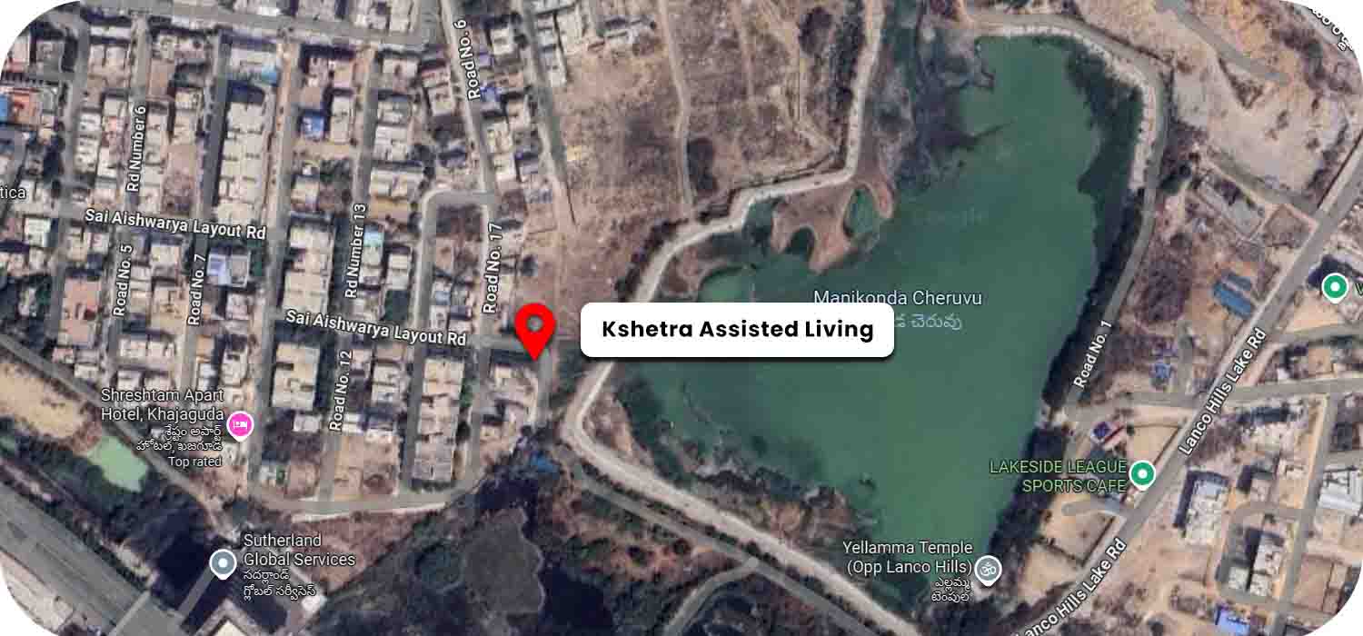 Kshetra Assisted Living google map location