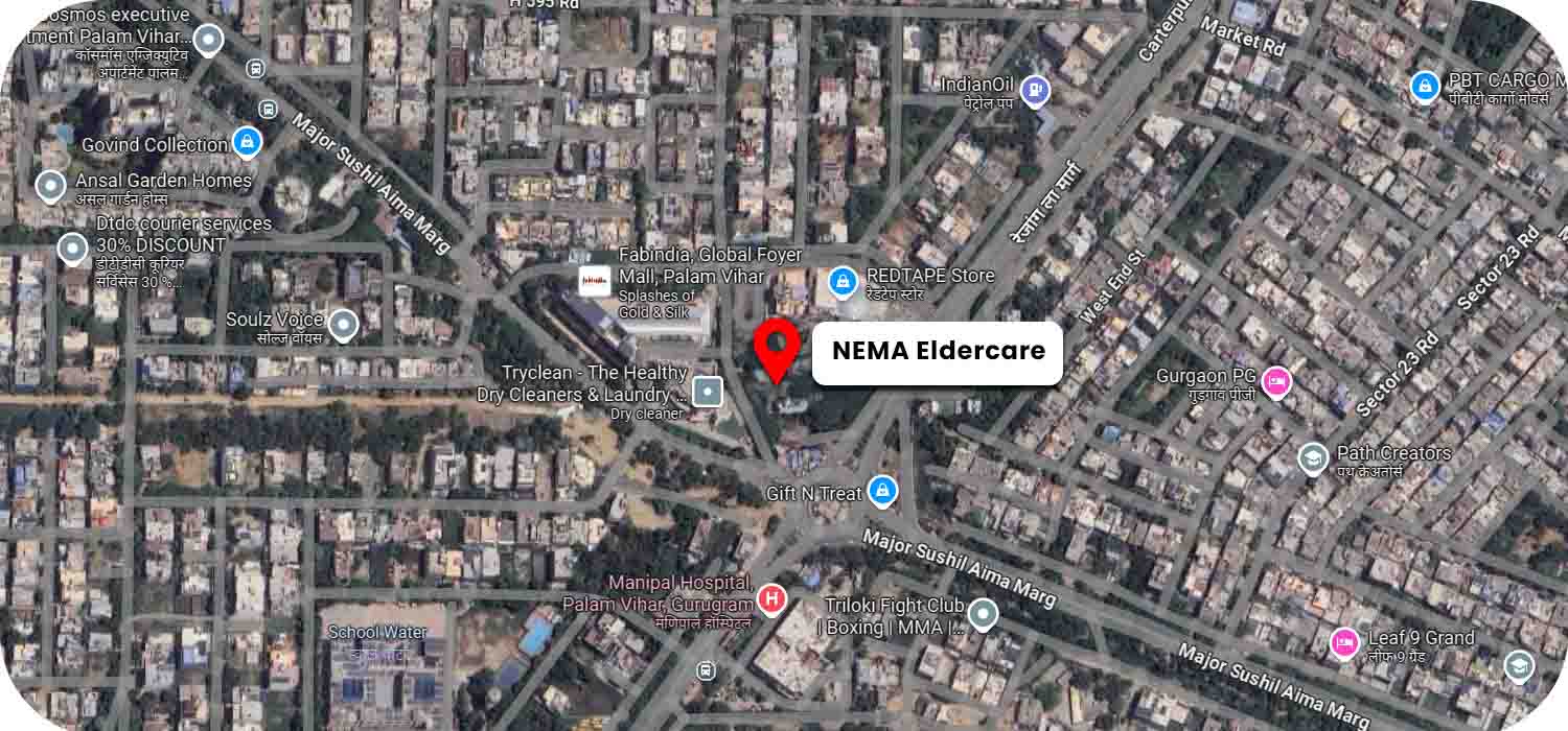 NEMA Eldercare google map location