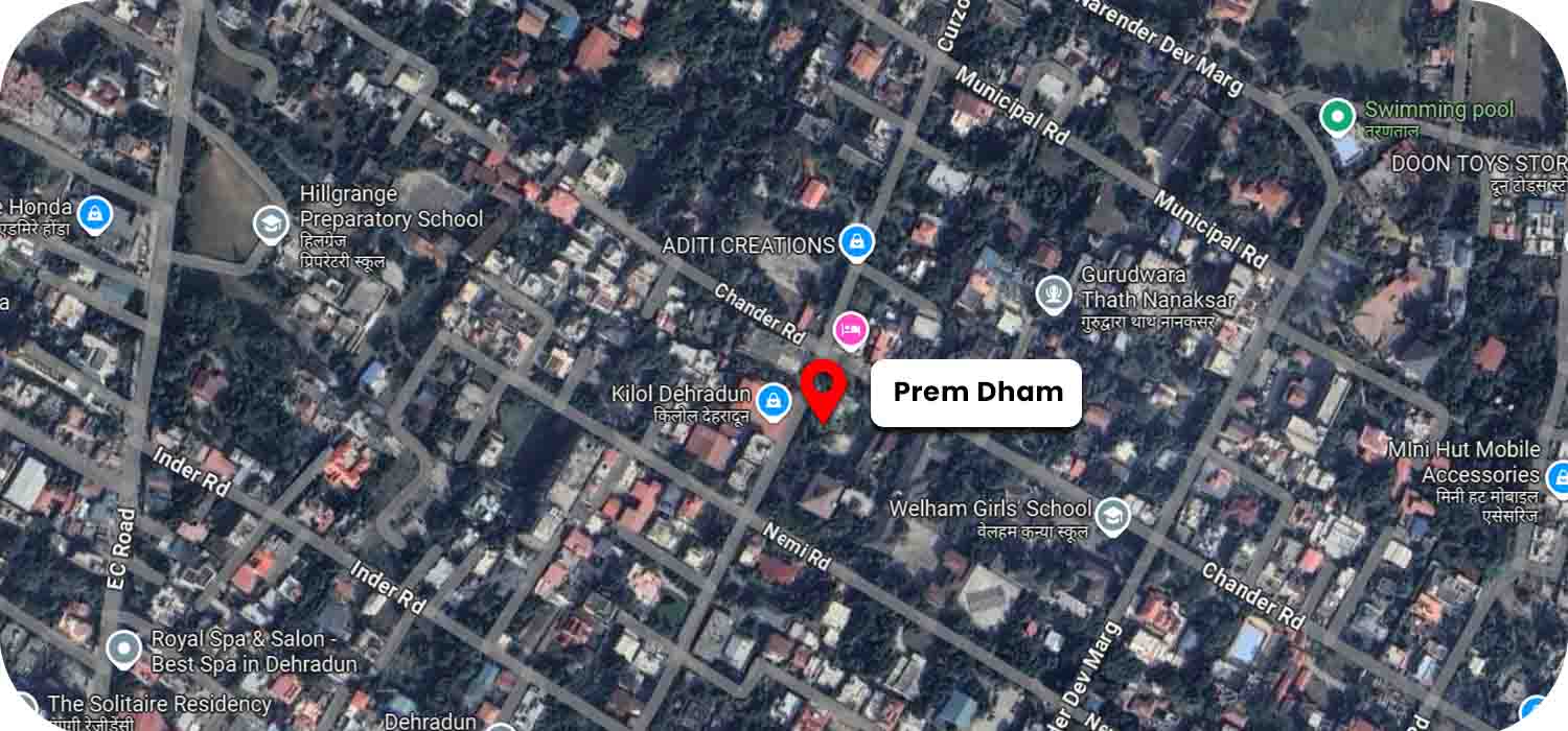 Prem Dham Old Age Home google map location