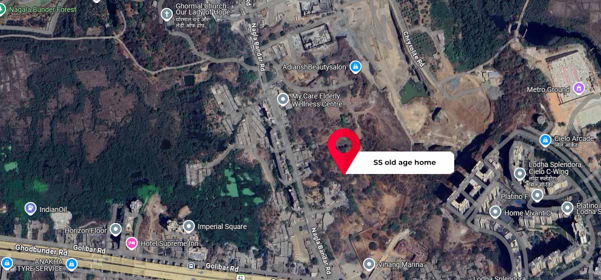 SS old age home google map location