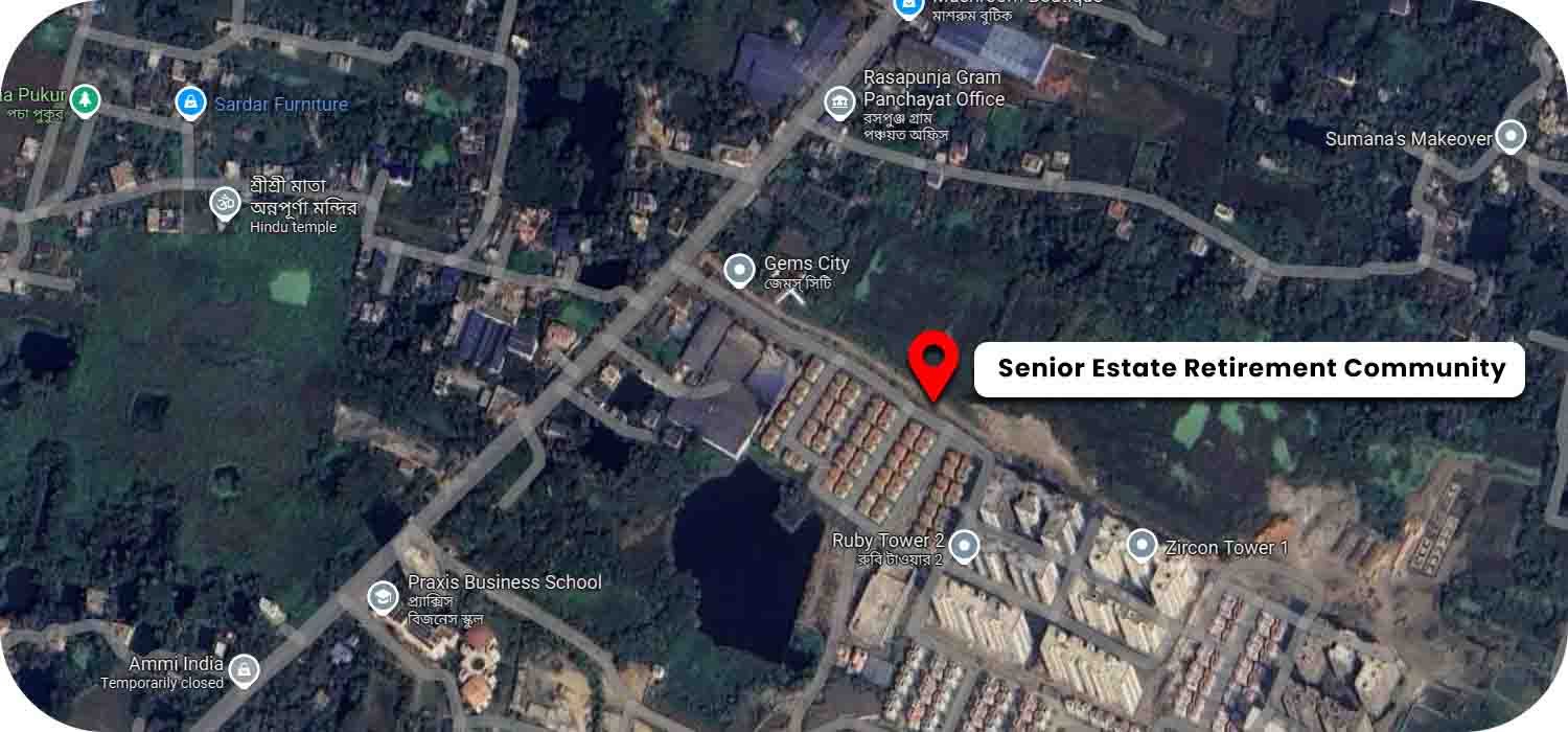 Senior Estate Retirement Community google map location