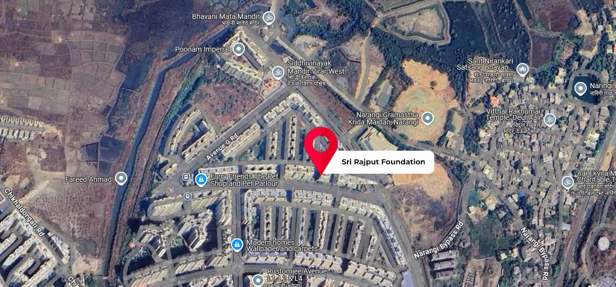 Shri Rajput Foundation google map location