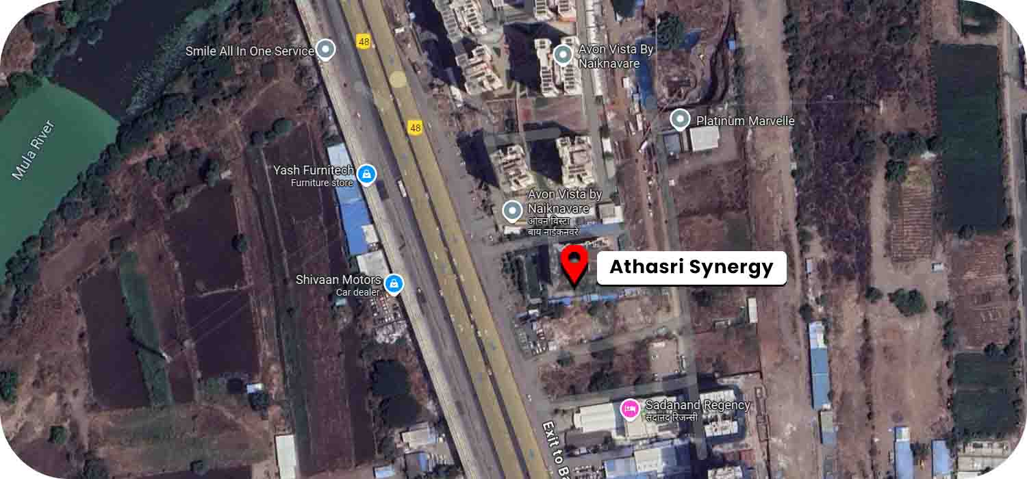 Athasri Synergy google map location