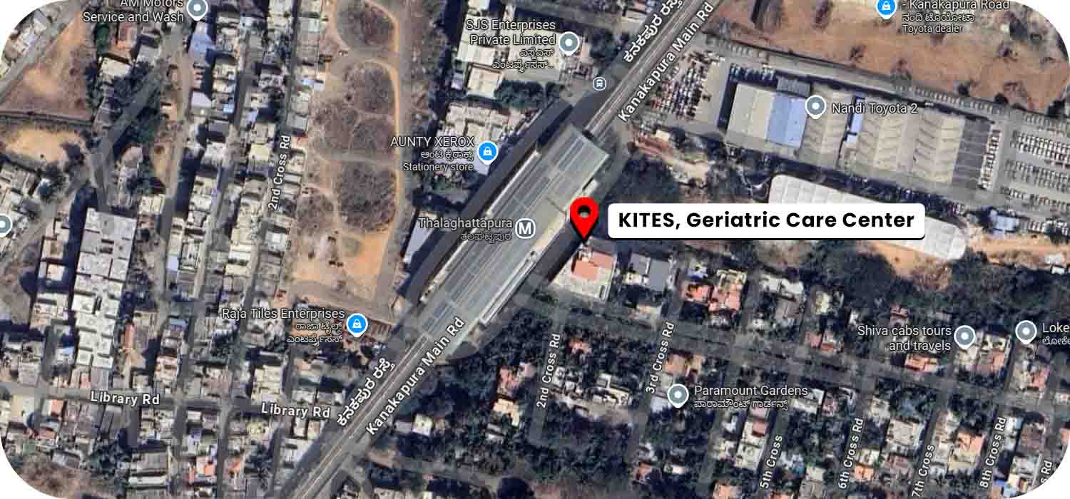KITES Senior Care, Geriatric Care Center google map location