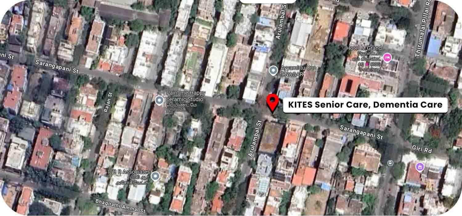 KITES Senior Care, Dementia Care Center google map location