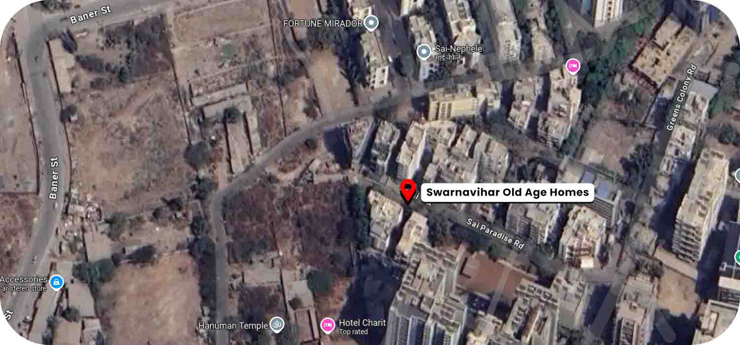 Swarnavihar Old Age Homes google map location