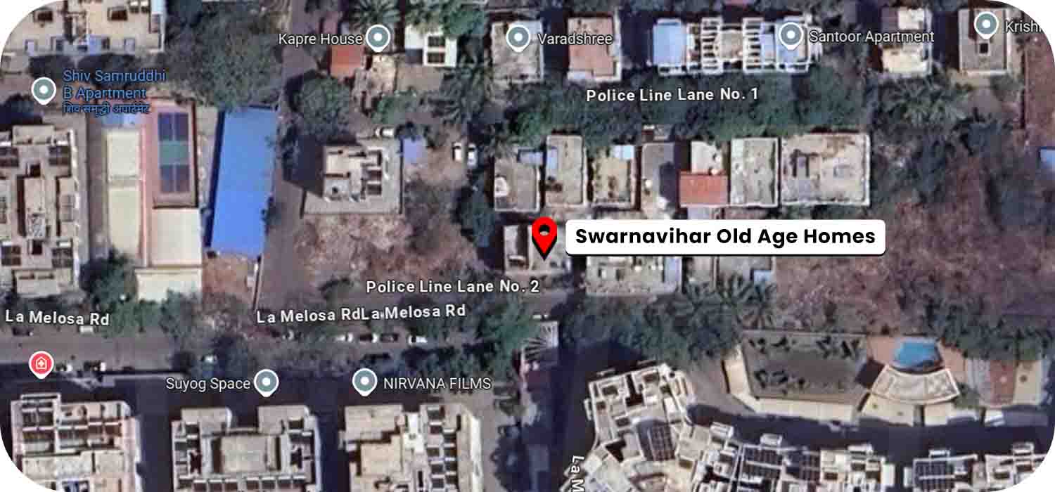 Swarnavihar Old Age Homes google map location