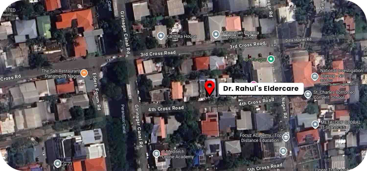 Dr. Rahul Eldercare google map location