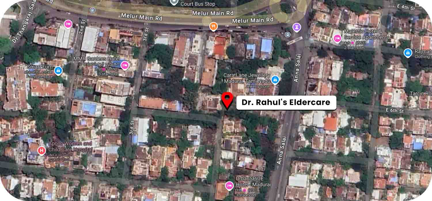 Dr. Rahul’s Eldercare google map location