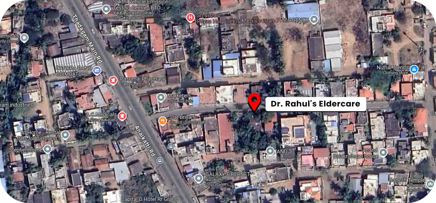 Dr. Rahul Eldercare google map location