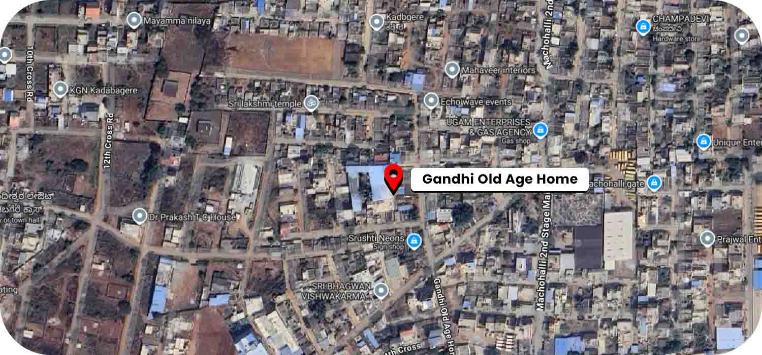 Gandhi Old Age Home google map location