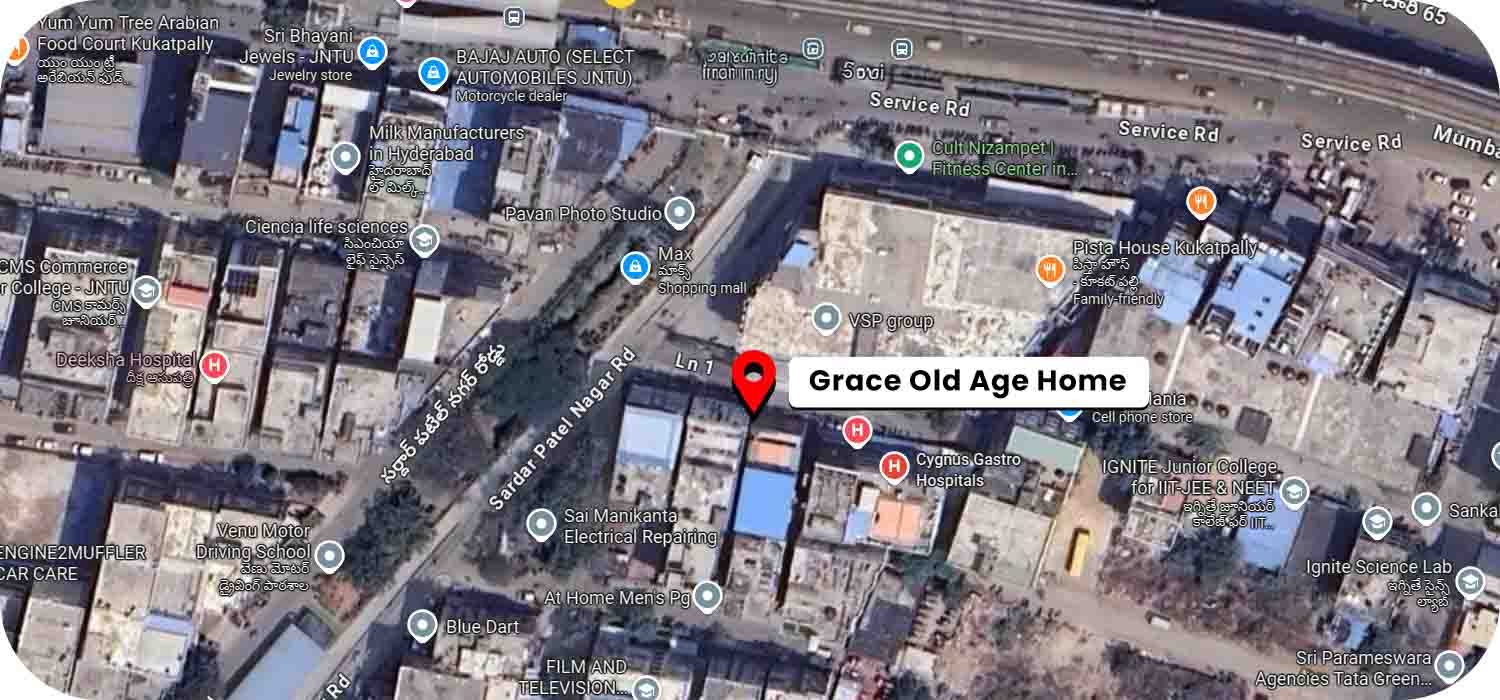 Grace Old Age Home google map location