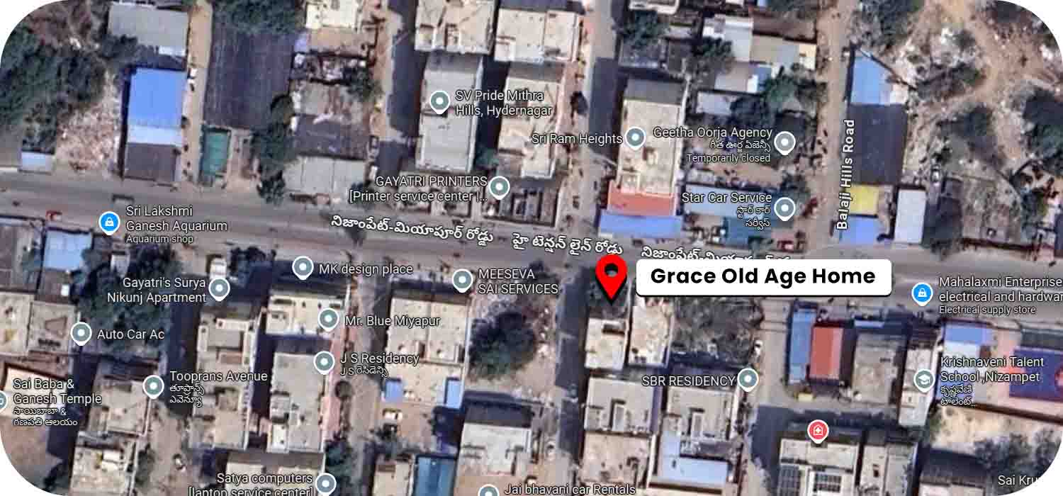 Grace Old Age Home google map location