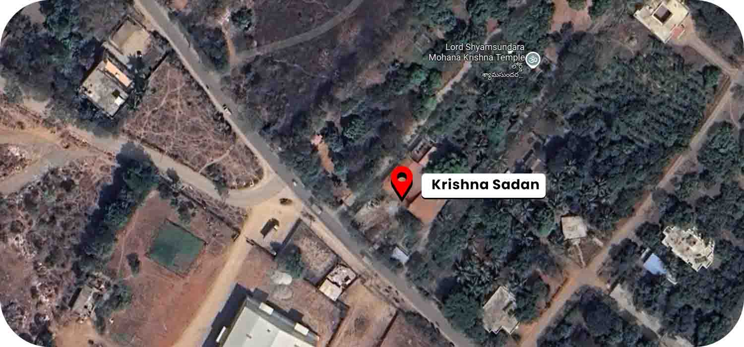 Krishna Sadan google map location