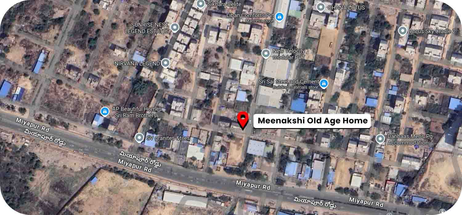Meenakshi Old Age Home google map location