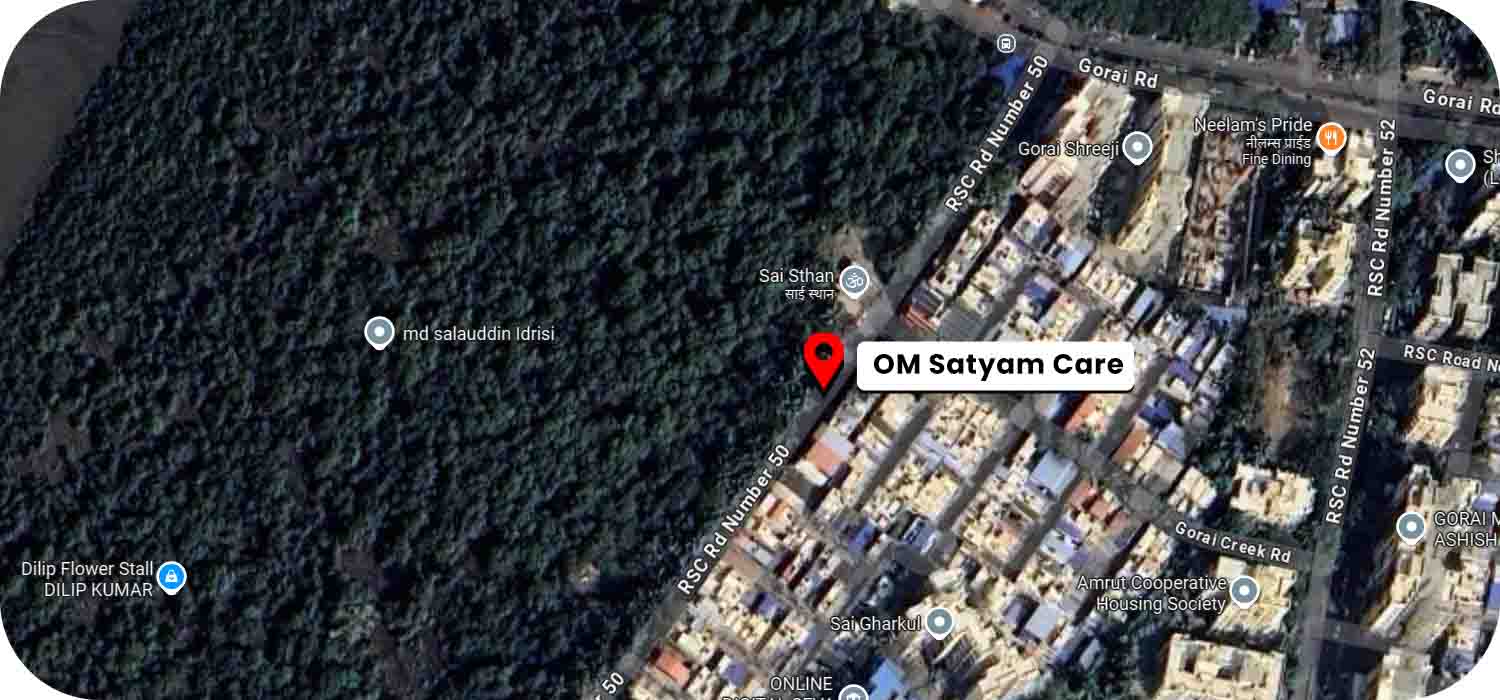 Om Satyam Care google map location