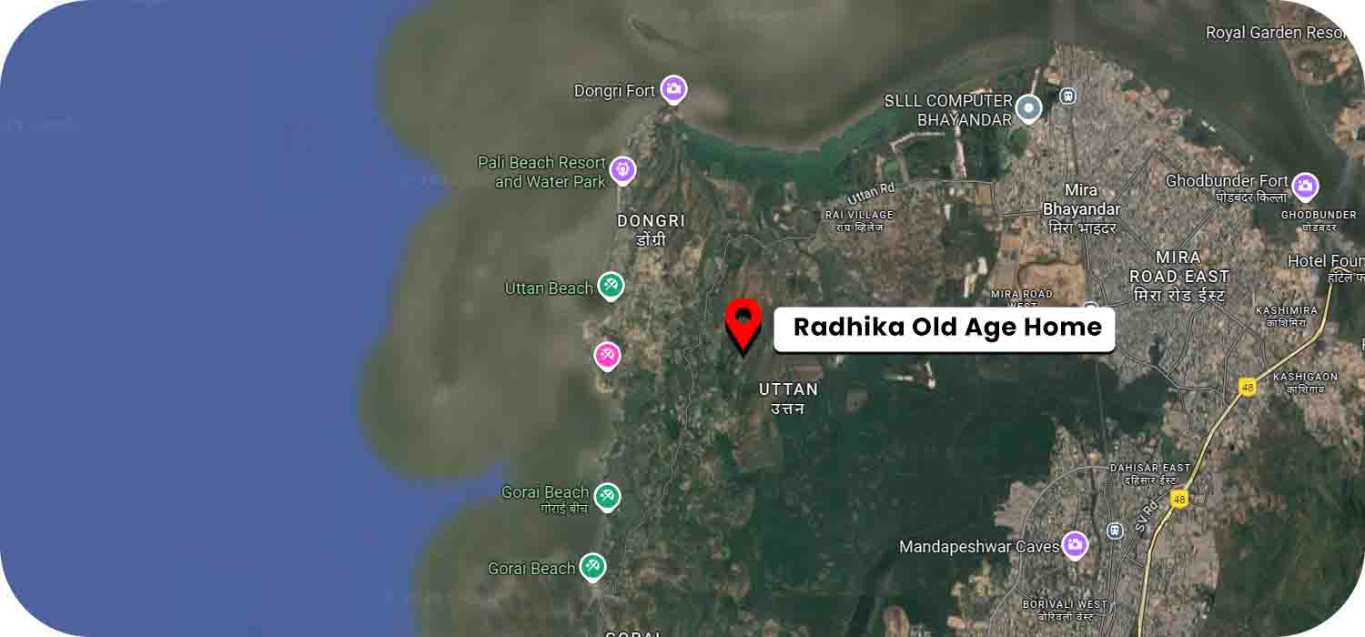 Radhika Old Age Home google map location