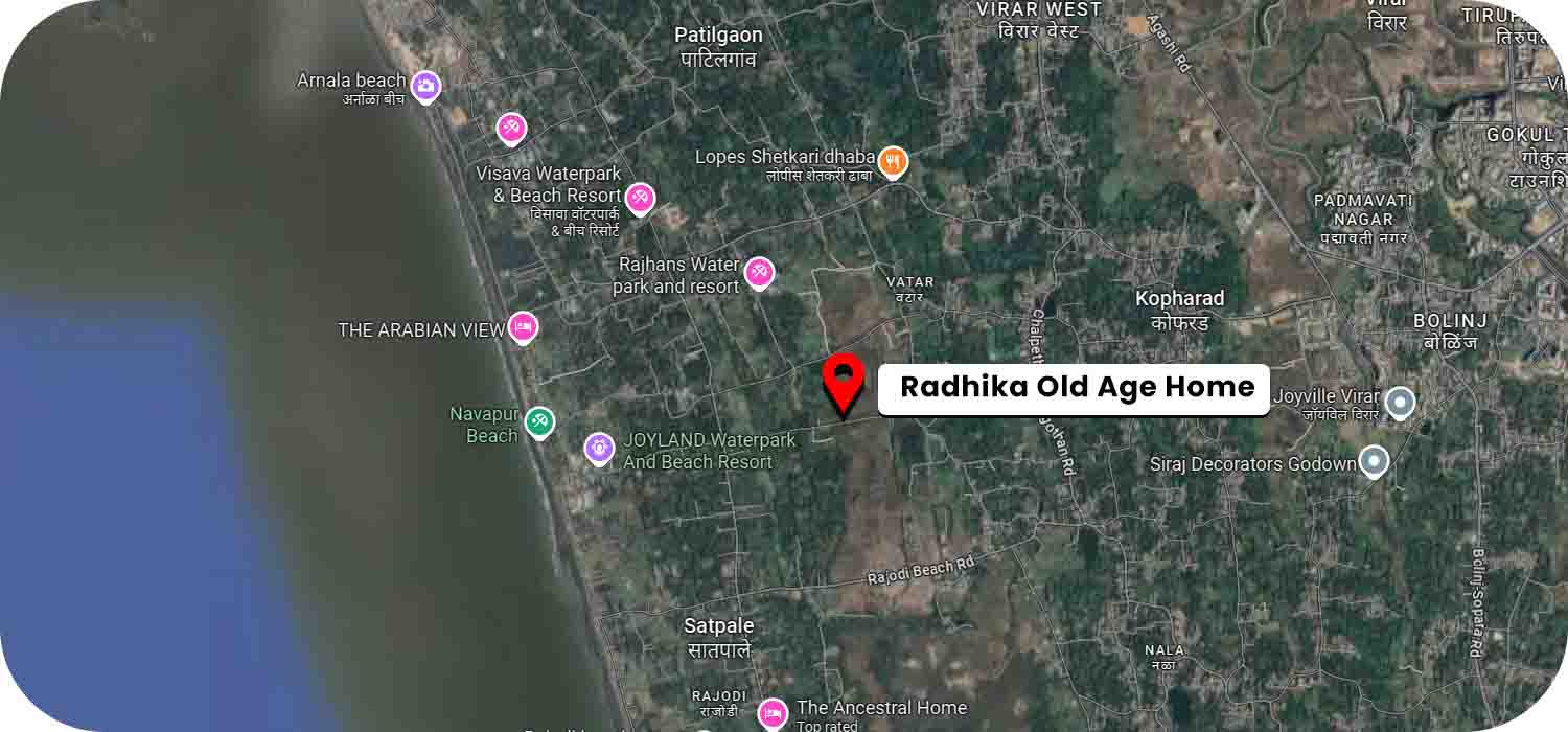 Radhika Old Age Home google map location