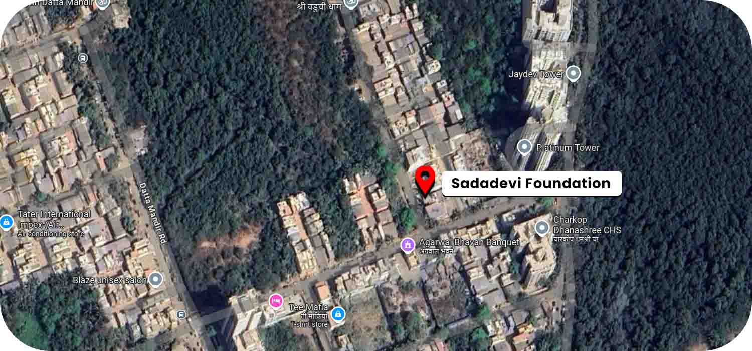 Sadadevi Foundation Old Age Home google map location