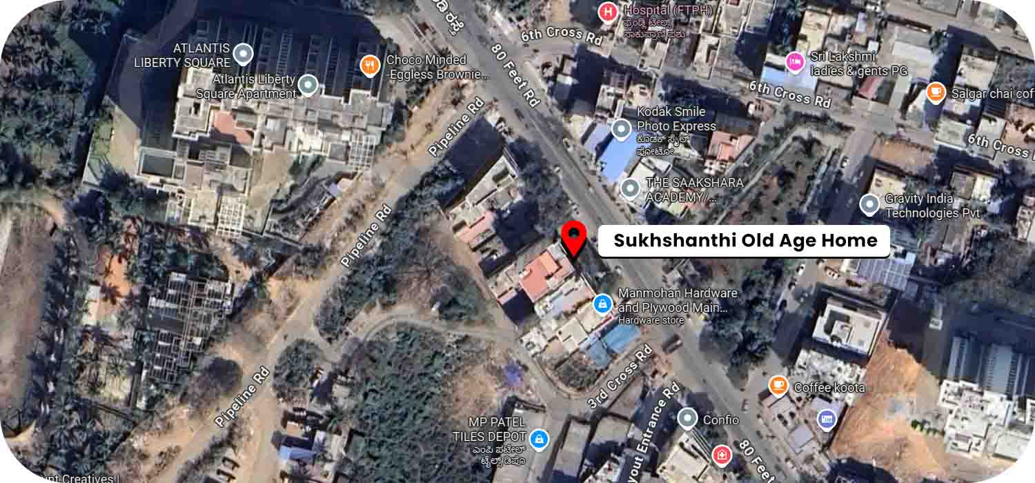 Sumukha Old Age Home google map location