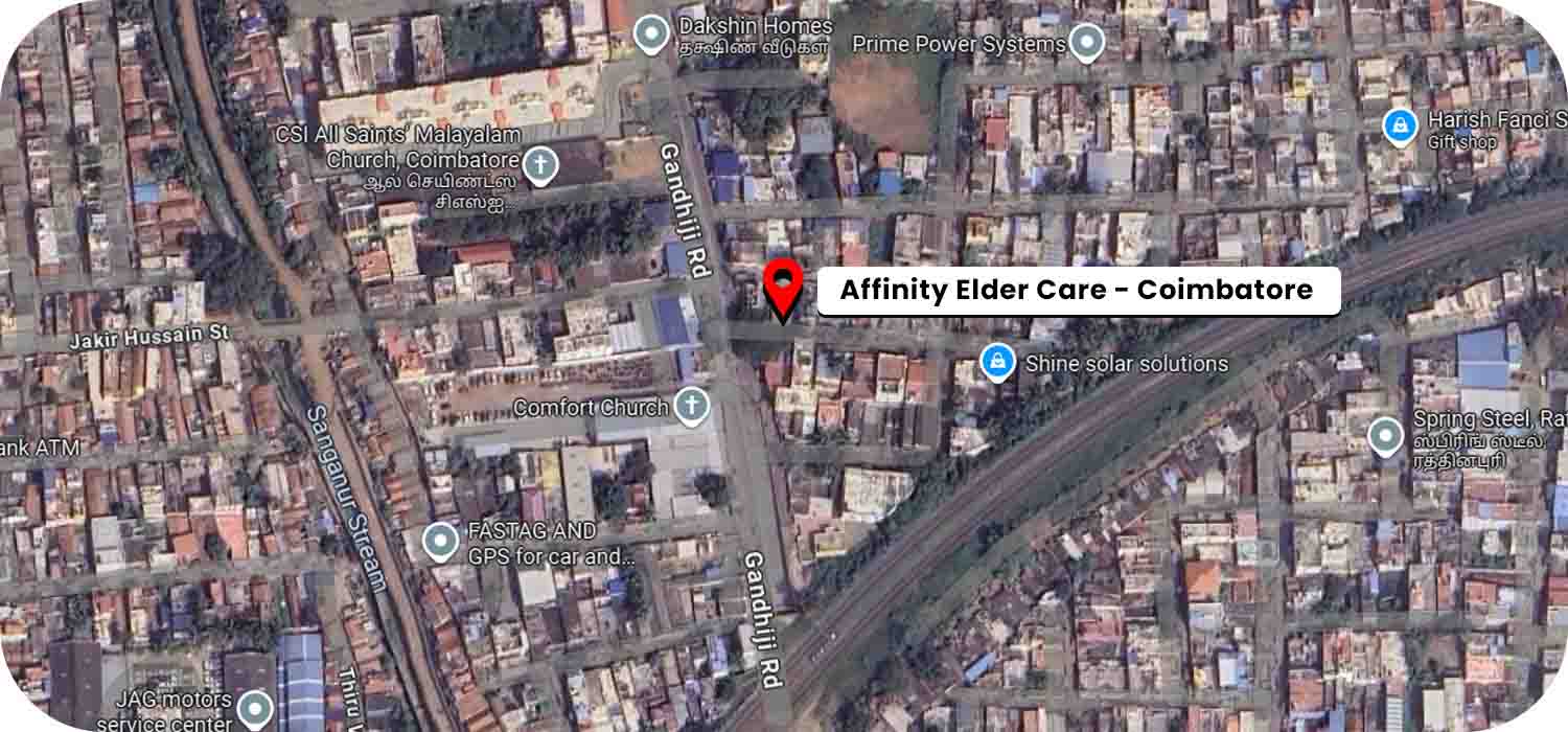 Affinity Eldercare google map location