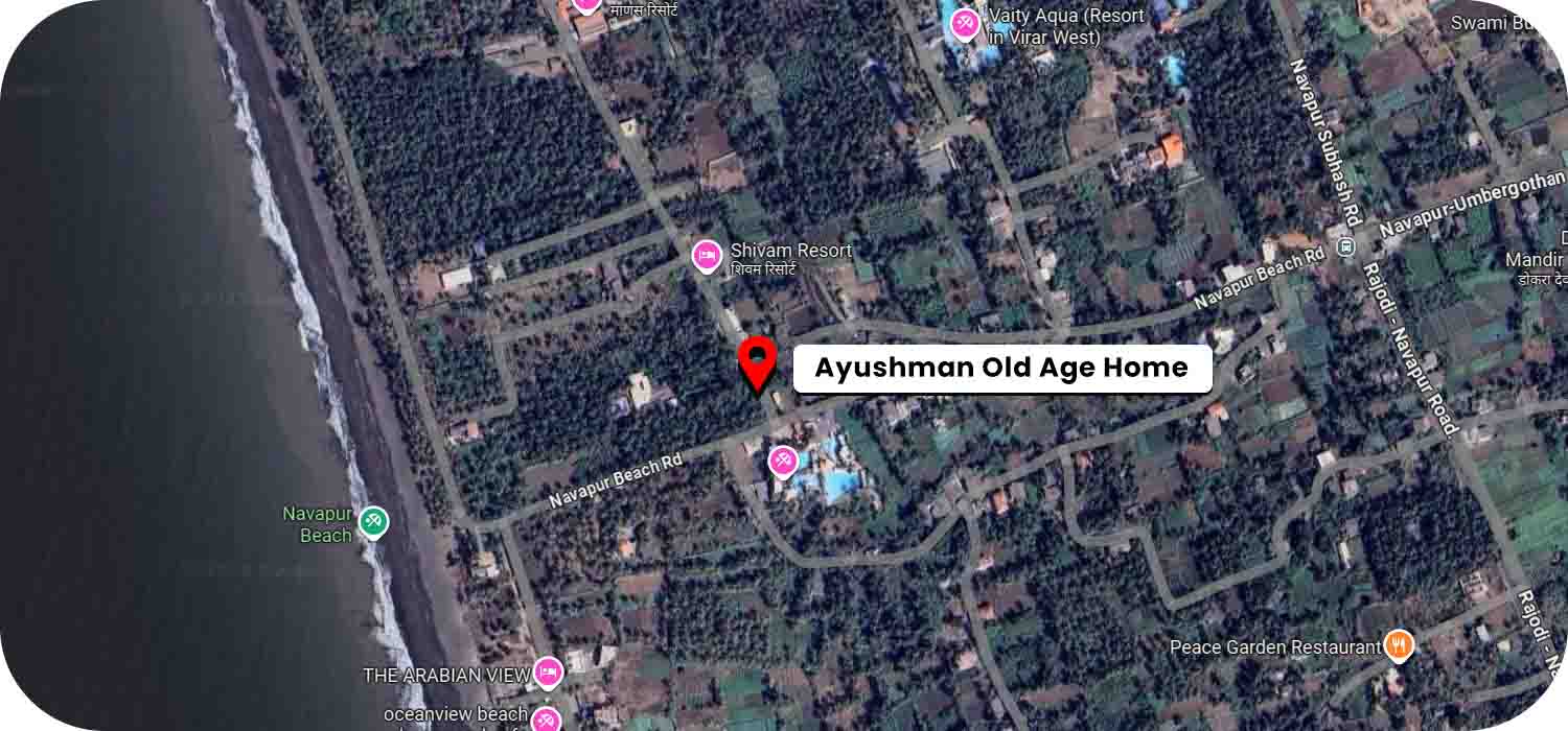 Ayushman Old Age Home google map location