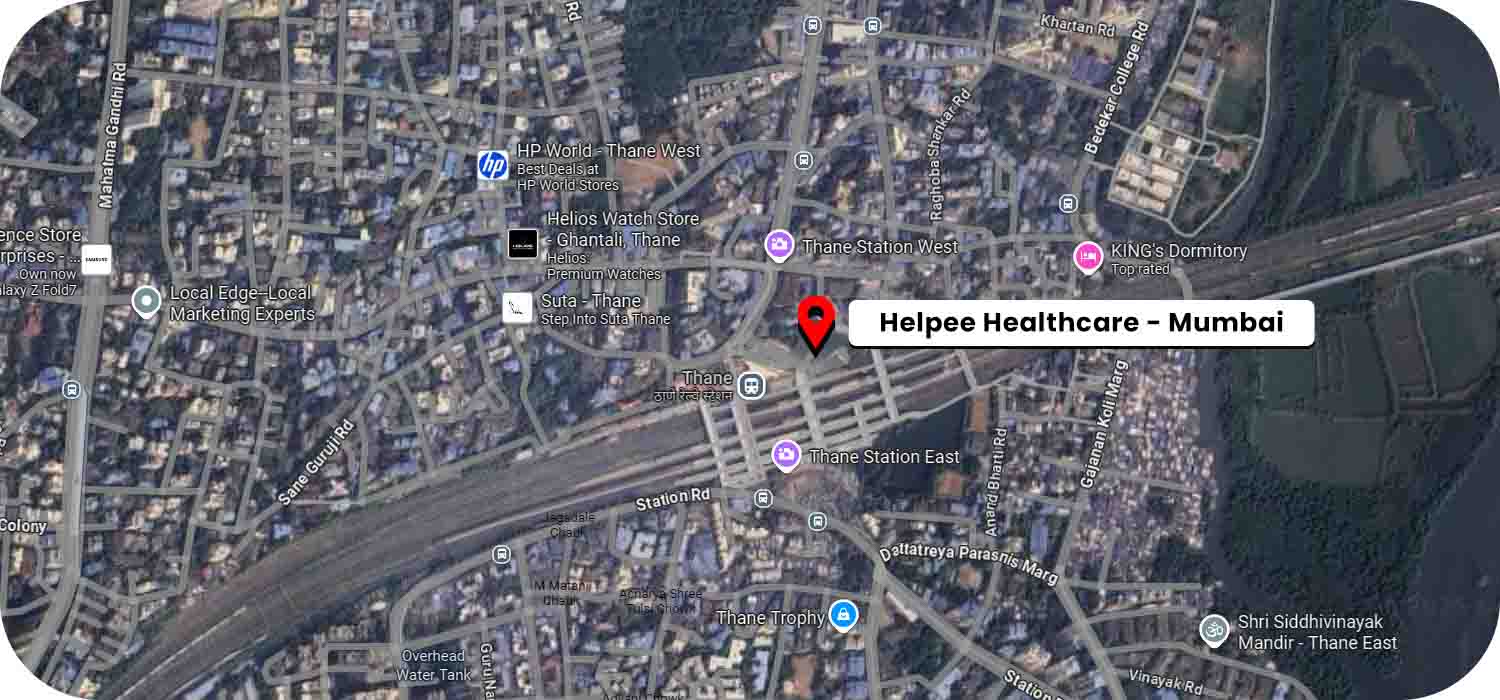 Helpee Elder Care Mumbai google map location