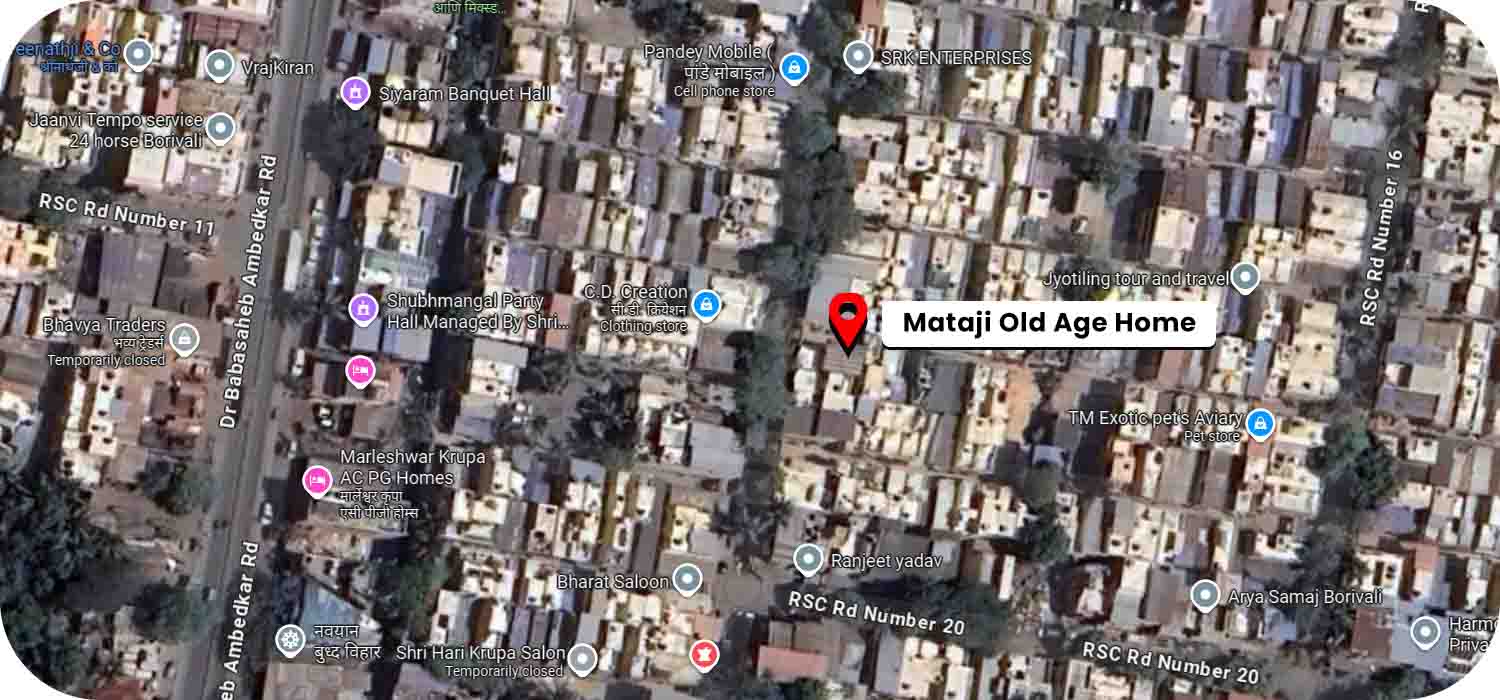 Mataji Old Age Home google map location