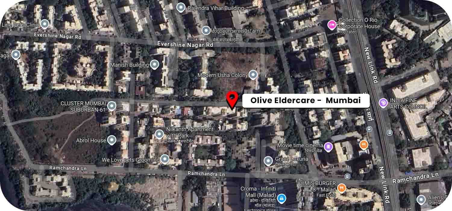 Olive Eldercare (Mumbai) google map location